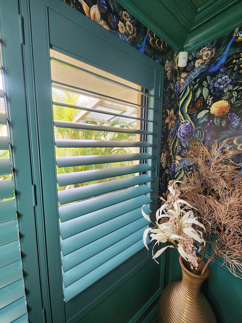 Dulux colour window shutter
