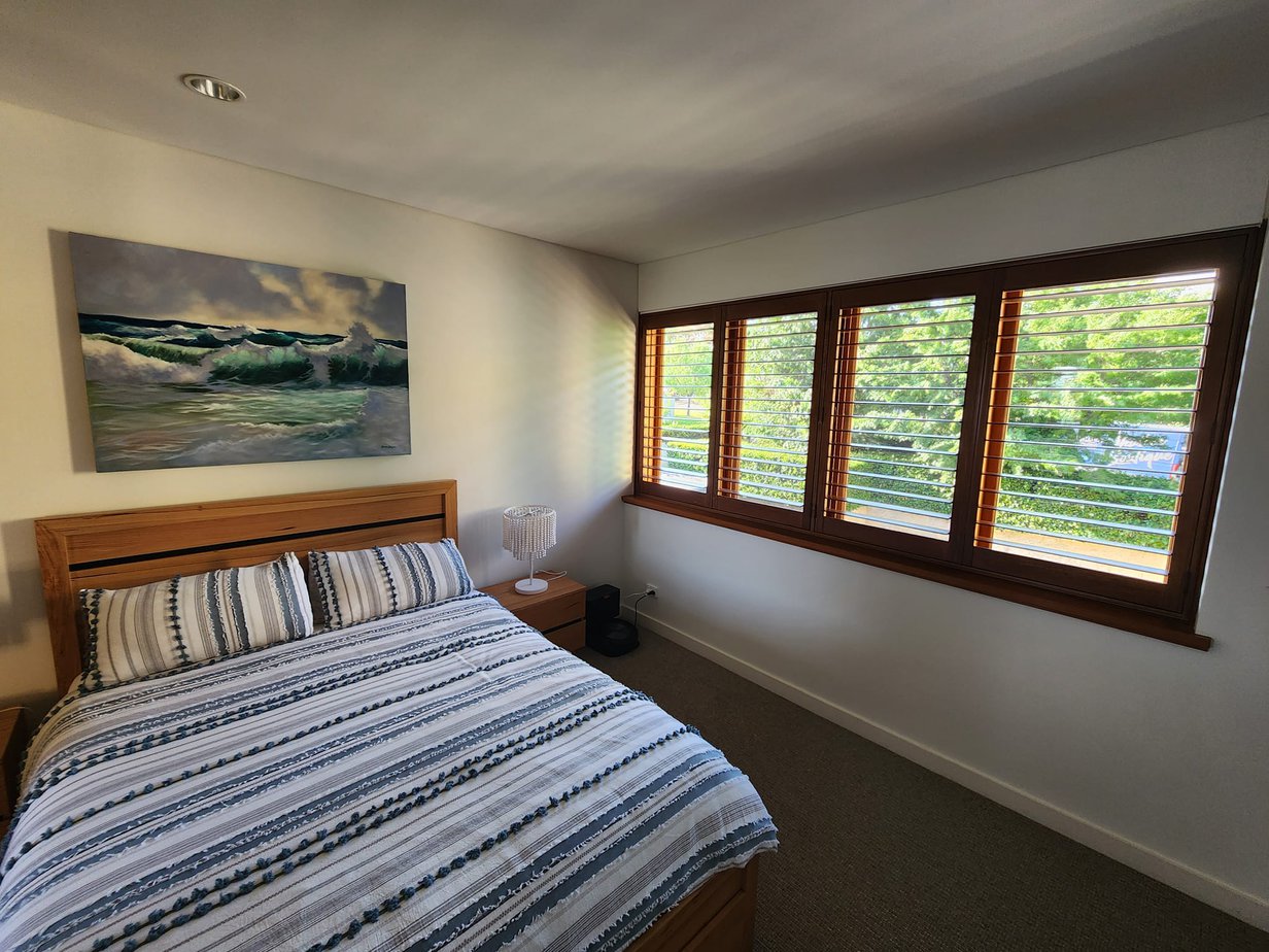 timber shutters installed in Cottesloe Beach